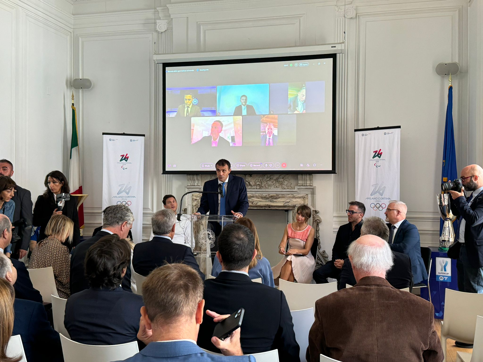 “Sport Made in Italy” Meeting at the Italian Consulate in New York