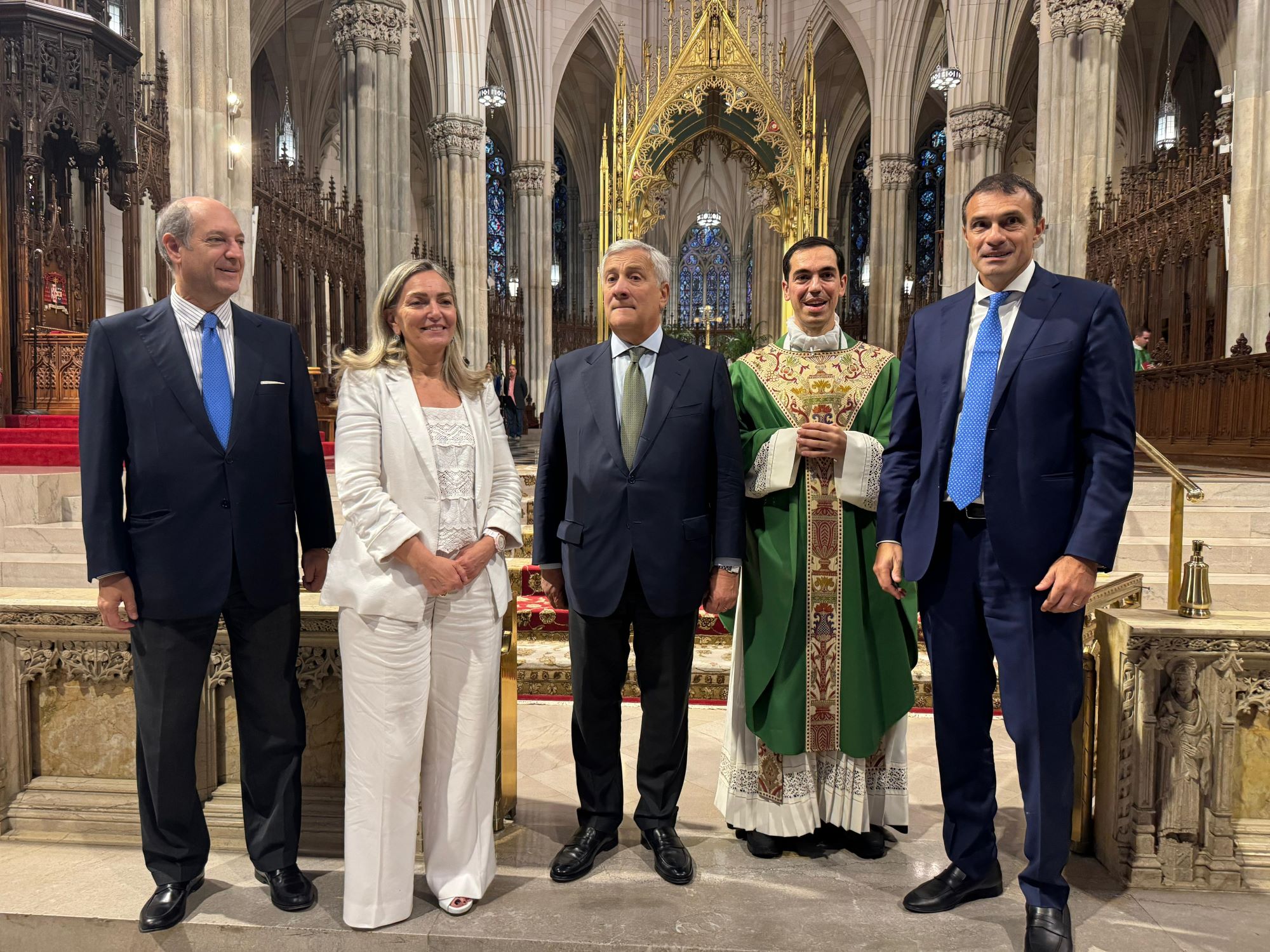 Historic Italian mass at St. Patrick's Cathedral