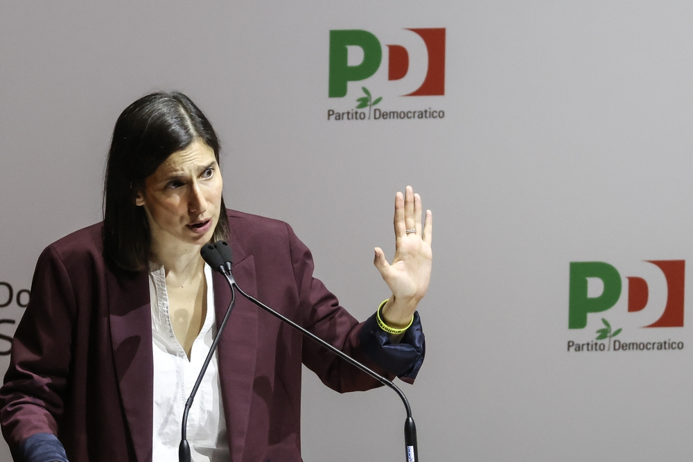 Center-left leaders unite in Rome to challenge right-wing government