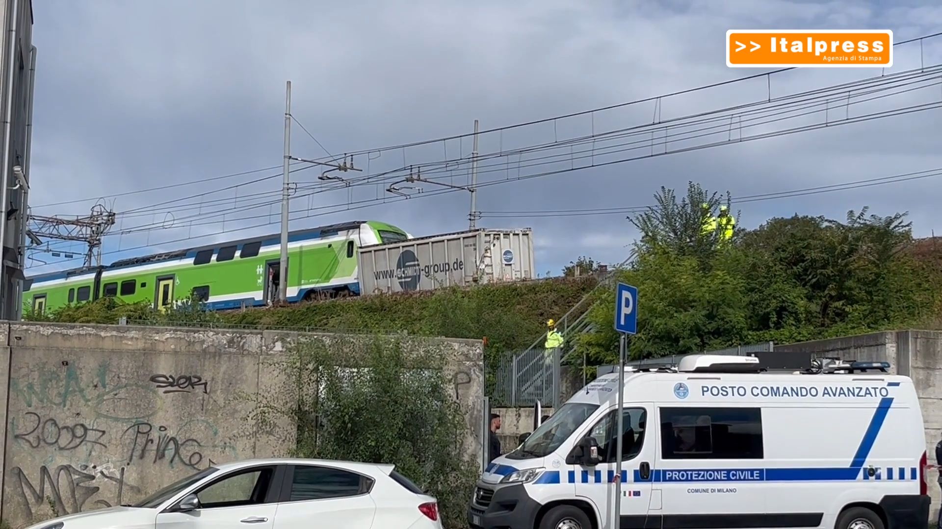 Train accident causes disruptions on Milan-Turin line