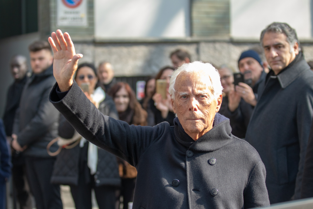 Giorgio Armani Reflects on His Legacy and Future Ahead of New York Show