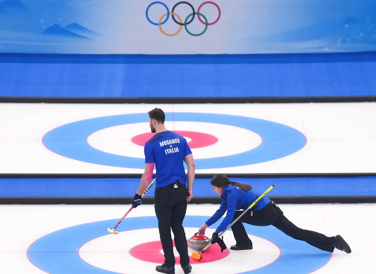 Gare at the start of the Olympics, Constantini and Mosaner the first blues engaged