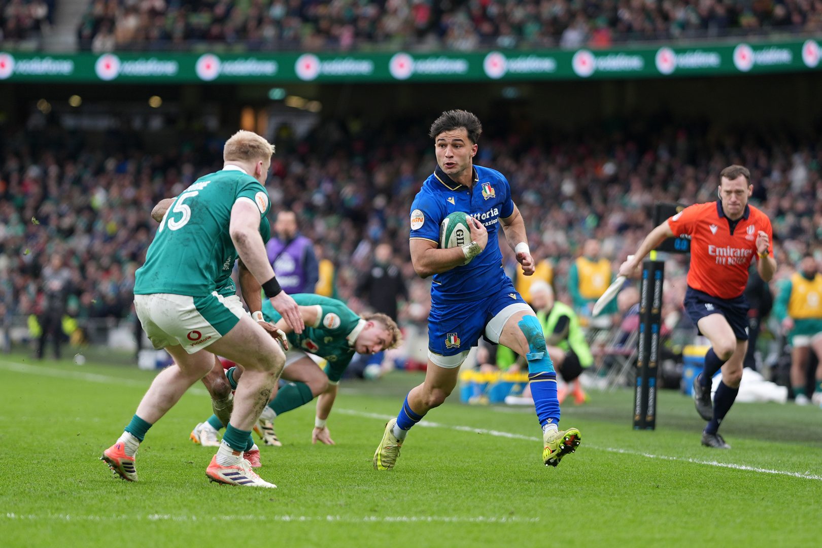 Rugby, Six Nations: Italy surrenders to Ireland, in Dublin ends 20-13