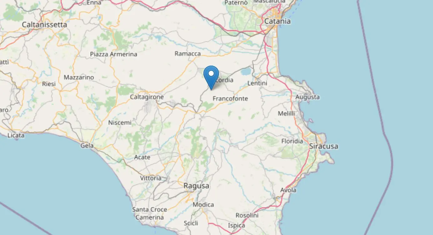 Continue to tremble the land in Catanese, of magnitude 3