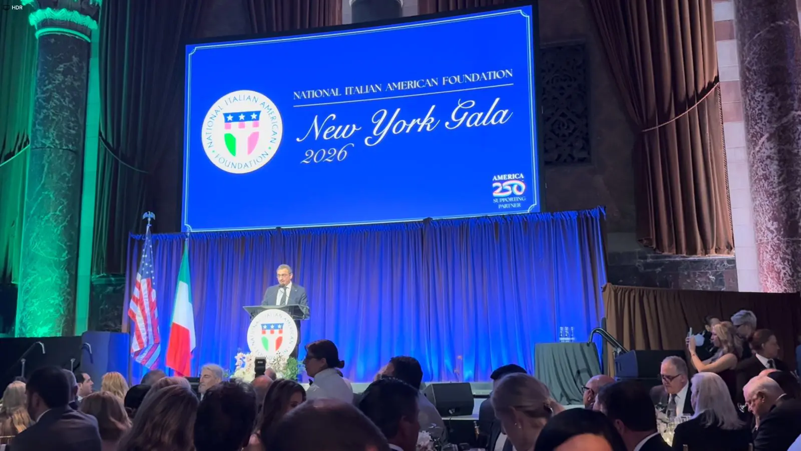 At the NIAF Annual Gala in New York a bridge between Italy and the United States