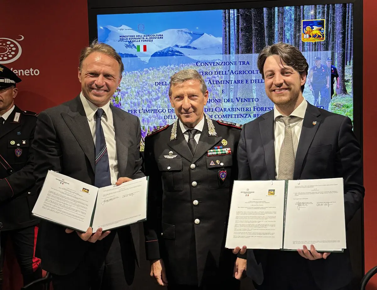 Vinitaly renews the alliance between Veneto Region, Masaf and Carabinieri Forestali