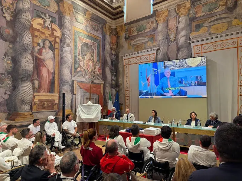 “Sport and Peace”, in the Senate celebrated the athletes of the Olympics of Milan-Cortina